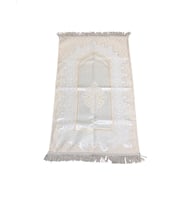 Royam Lüx Kalın Dokulu Saçaklı Saten Jakarlı Seccade 70 X 120