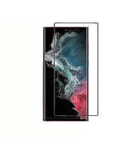 Galaxy S22 Ultra Zore Süper Pet Ekran Koruyucu Jelatin (Siyah)
