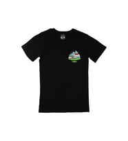 Tibet Cep Logo Tasarımlı Siyah Tişört