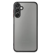 Galaxy M15 Kılıf Montreal Silikon Kapak - Siyah