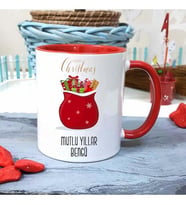 Kişiye Özel Yeni Yılın Kutlu Olsun Kupa Bardak Yılbaşı Hediyesi-yy01