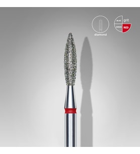 Staleks Diamond Expert seri freze ucu Red FA10R023/10