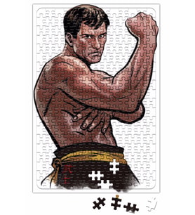 Jean Claude Van Damm Puzzle 240 Parça Yapboz