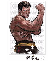 Jean Claude Van Damm Puzzle 240 Parça Yapboz
