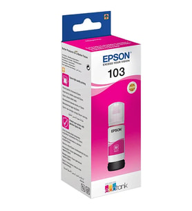 EPSON 103 M ORJİNAL KIRMIZI / MAGENTA MÜREKKEP L3110/3111/L3150/L5190