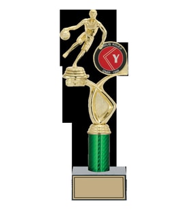 ODAK KUPA - Figürlü Kupalar - Basketbol Kadın Figürlü Kupalar FG-018 C - 34 cm