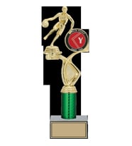 ODAK KUPA - Figürlü Kupalar - Basketbol Kadın Figürlü Kupalar FG-018 C - 34 cm