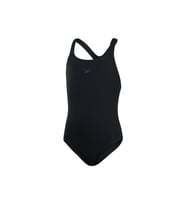 Speedo Eco End Medalist Kız Çocuk Yüzücü Mayosu 8-134570001 Siyah