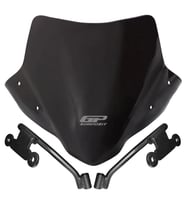 GP Kompozit Honda CB500F 2014-2020 Uyumlu Kısa Ön Cam Siyah
