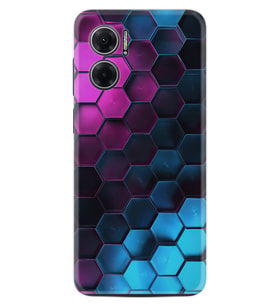 Xiaomi Redmi Note 11E Kılıf Resimli Desenli Silikon Platinium Series Petek 1825