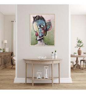 GÖREN GÖZ TUVAL ÜZERİNE AKRİLİK MODERN TABLO