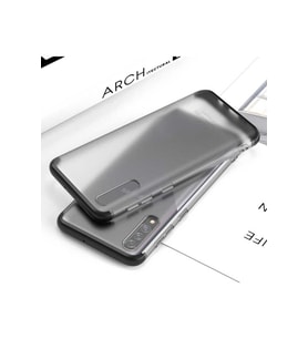 Samsung Galaxy A50S Uyumlu Kılıf Zore Nili Kapak (Siyah)