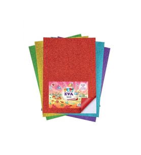 Yapışkanlı Simli Eva Eva 10 Renk Set / 1147