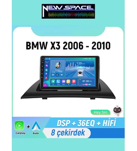 BMW X3 ANDROİD 8GB RAM 128GB ROM 8 ÇEKİRDEK CARPLAY MULTİMEDYA