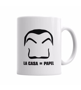 LA CASA DE PAPEL 08 Kupa Bardak Porselen