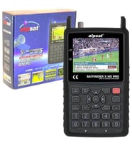 Alpsat Satfinder 5 Pro HD Görüntülü Uydu Bulucu -  AHD-TVI-CVI Kmaera Test Monitörü