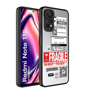 Xiaomi Redmi Note 11 Global Kılıf Aynalı Desenli Kamera Korumalı Parlak Zore Mirror Kılıf Fragile