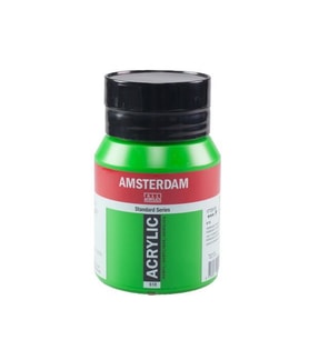 Talens Amsterdam Akrilik Boya 500 ml. 618 Permanent Green Light 