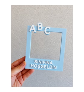 Sınıfına Hoş Geldin Fotoğraf Çerçevesi – 30’lu Set