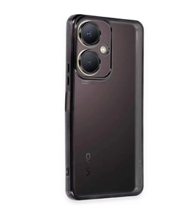 Vivo Y27 Kılıf Razer Lensli Silikon - Siyah