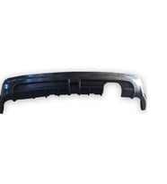Honda Civic FD6 (2006 - 2012) Arası Mugen RR Sağdan Çift Çıkış Arka Tampon Eki (Plastik)