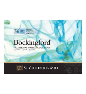Bockingford Suluboya Blok Cold Pres 300 gr 297x210mm (A4) 12 yp 