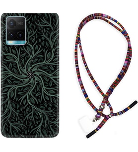 Vivo Y11S Y21S Y20 Y20S Y70 Kılıf Boyun Asklı Rasta Silikon Sarmaşıklar 1675