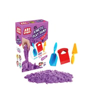 Eğitici Kinetik  Kum Aksesuarlı Kinetik Oyun Kumu (1000 Gr.)  Art Sand Kumu-MOR