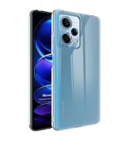 Microsonic Xiaomi Redmi Note 12 Pro Kılıf Transparent Soft Şeffaf (Renksiz)