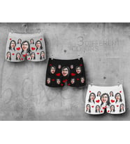 BK Gift Kişiye Özel 3 Adet Karikatürlü Eğlenceli Erkek Boxer Seti, Yıl Dönümü/ Doğum Günü / Sevgililer Günü Hediyeleri, Ona Özel Hediye, Esprili Hediye-13
