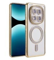 Mey İthalat® Redmi Note 15 Pro Plus 5G Joke Simli Magneticsafe Kılıf -