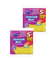 Temizlik Bezi 5'li Paket 34 X 35 Cm İkili Paket