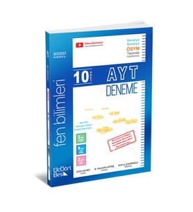 Ayt Fen Bilimleri Ösym Tarzında 10 Deneme Üçdörtbeş