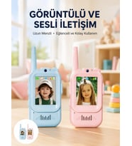 Uzun Menzilli Video Walkie Talkie Eğitici Ve Eğlenceli Oyuncak