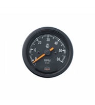 Trem Motor Devir Göstergesi Siyah
