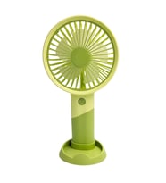 bigmate Mini El Fanı Taşınabilir Serinletici Şarjlı Vantilatör 3 Kademeli Hız Ayarı YM88176A (Yeşil)