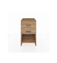 Kronos Komodin 2 Çekmeceli 60x59x96 Çam-Çam