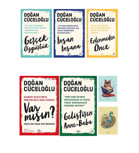 Doğan Cüceloğlu Kitapları - Geliştiren Anne Baba - Var Mısın - Gerçek Özgürlük (2 NOT DEFTERLİ) (Beyaz)