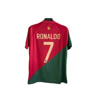 Portekiz Milli Takım 22 Dünya Kupası Ronaldo 7 Forması (Kırmızı)