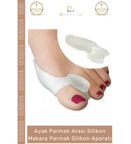 #AyakSağlığı Ayak Parmak Arası Silikon Makara Parmak Silikon Aparatı Silikon Makaralı Bunyon Koruyuc