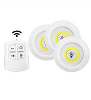 Kablosuz Uzaktan Kumandalı 3 lü Led Lamba Seti