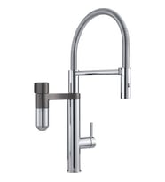 FRANKE FİLTRELİ Vital 2İn1 Spiralli Krom/Gun Metal Filtreli Armatür