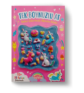 Yumurcak Balon Çıkartmalı Aktivi Kitaı tek boy.at