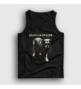 Presmono Unisex Siyah Dog Alice In Chains Atlet 7458tt
