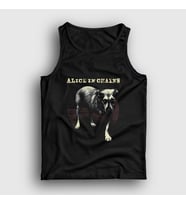 Presmono Unisex Siyah Dog Alice In Chains Atlet 7458tt