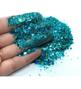 Chunky Glitter 4gr Holografik Reçine Tırnak Makyaj Glitter