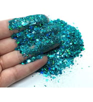 Chunky Glitter 4gr Holografik Reçine Tırnak Makyaj Glitter