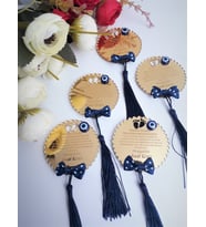 Kişiye Özel Pleksi Bebek Magnet Hatıra (Altın)