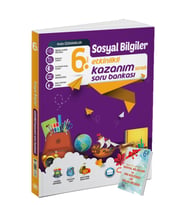 Çanta Yayınları 6.sınıf Kazanım Sosyal Bilgiler Soru Bankası Çanta Yayınları (Çok Renkli)