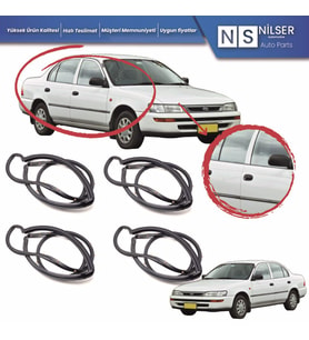Toyota Corolla AE101 Kapı Fitil Takımı 1993-1997